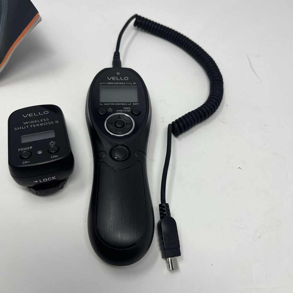 Vello Wireless ShutterBoss‎ II Timer Remote Receiver Camera Shutter Release - Picture 4 of 8